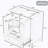 29.50'' Single Bathroom Vanity Base Only-101474081