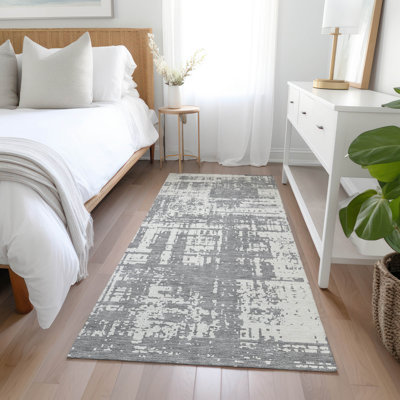 Malek Indoor/Outdoor Area Rug with Non-Slip Backing