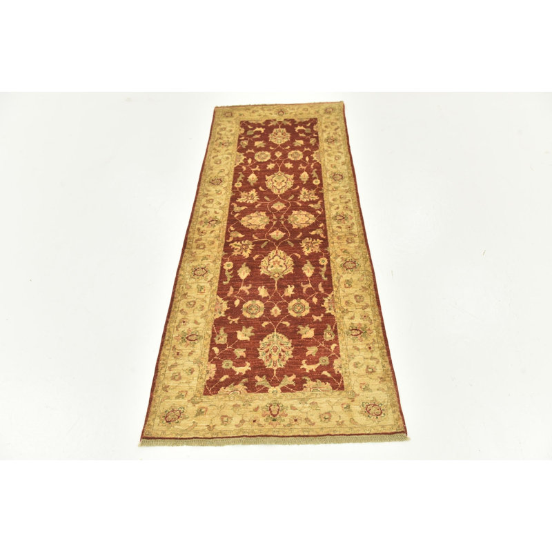 Tapis de couloir rouge rouille Olson