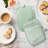 MARTHA STEWART Honeycomb Quilted Chambray Pot Holder 2-Pack Set 7"X10"-110494259