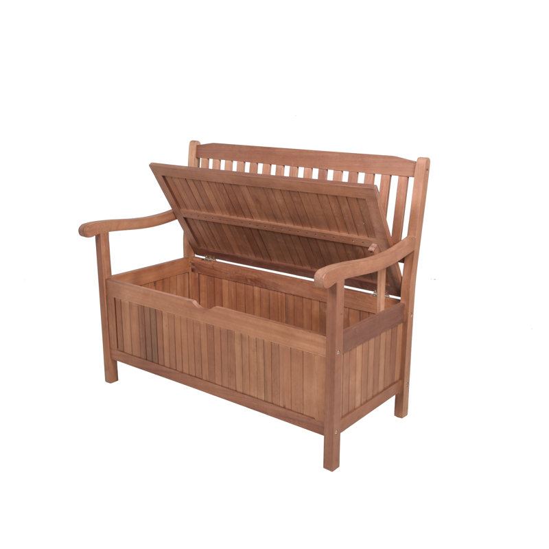 Houston Wood Outdoor Bench