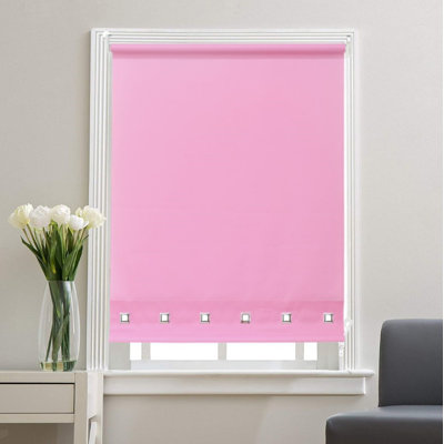 Premium Square Eyelet Roller Blinds – Light Control & Privacy Window Shades