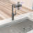 4 Spray Modes Gunmetal Black Faucet, 360 Pull - Down Feature, Splash Functionality, Ceramic Cartridge, Installation Guide, 5.51 Inches Base Depth Kitchen Faucet With In Black, Cartridge For Smooth-1202014798