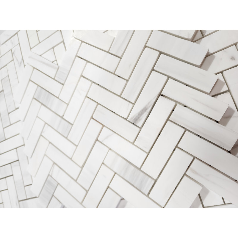 3" x 12" Natural Stone Mosaic Wall & Floor Tile