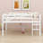 Wood Loft Bed With Ladder-591477579