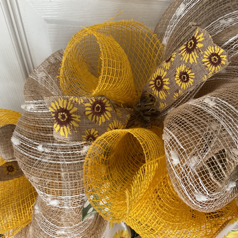 Couronne en maille You Are My Sunshine