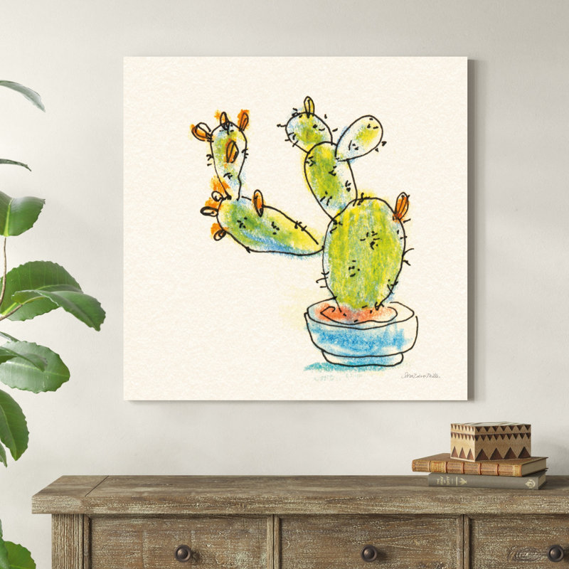Jardin de cactus V, H 36 po x l 36 po