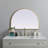 Sabine Metal Arch Wall Mirror-272105434-272105259