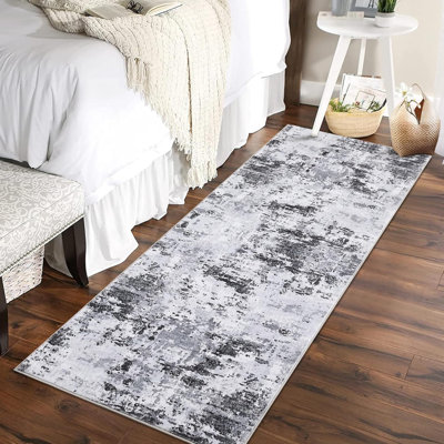 Tapis moderne abstrait pour salon, chambre à coucher et couloir