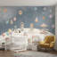 Astronaute, papier peint pour enfants, planètes, étoiles amovibles et constellations, décoration murale-1032581341-1032581328