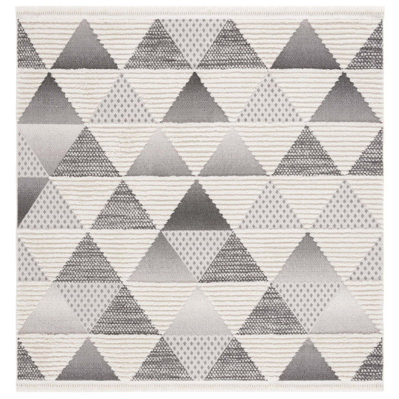 Urban Performance Geometric Rug, Square 6'7"