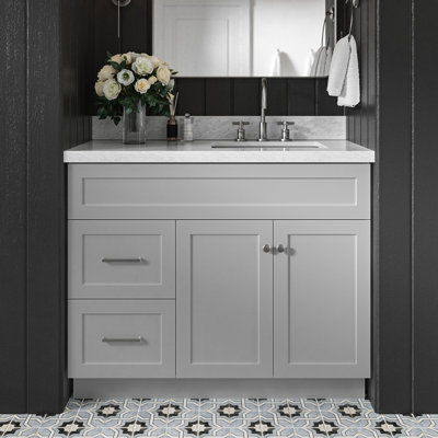 Ensemble de meuble-lavabo simple 43 po Hamlet