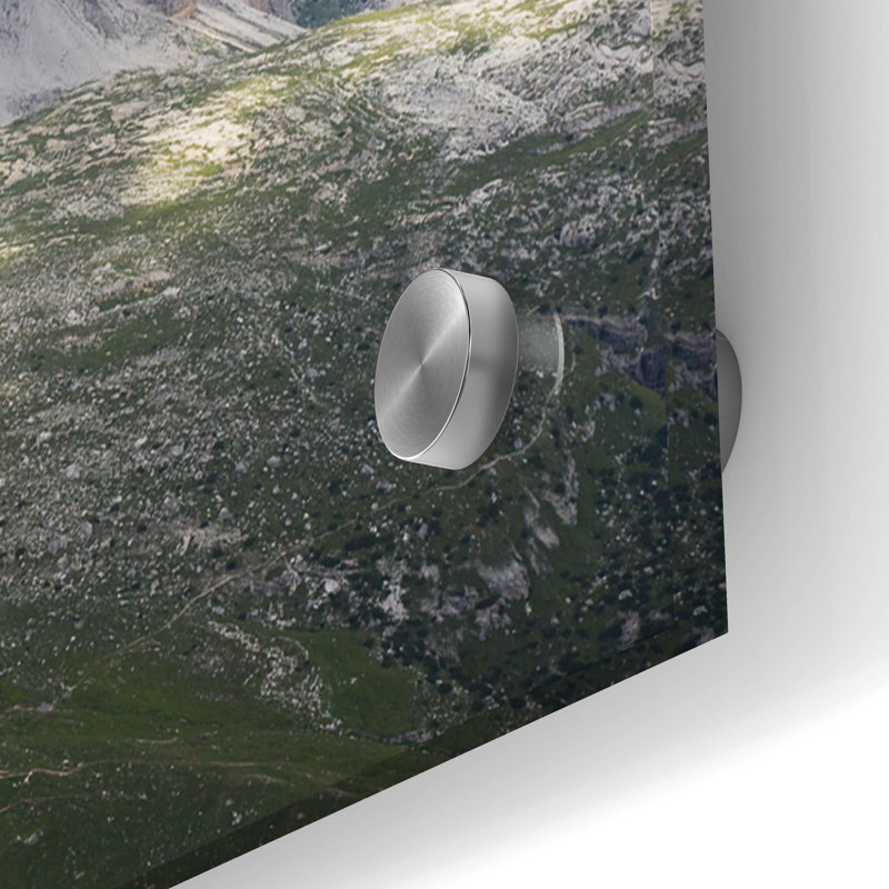 Mur en verre acrylique «Tre Cime Di Lavaredo» par Epic Portfolio, H 36 po x l 108 po