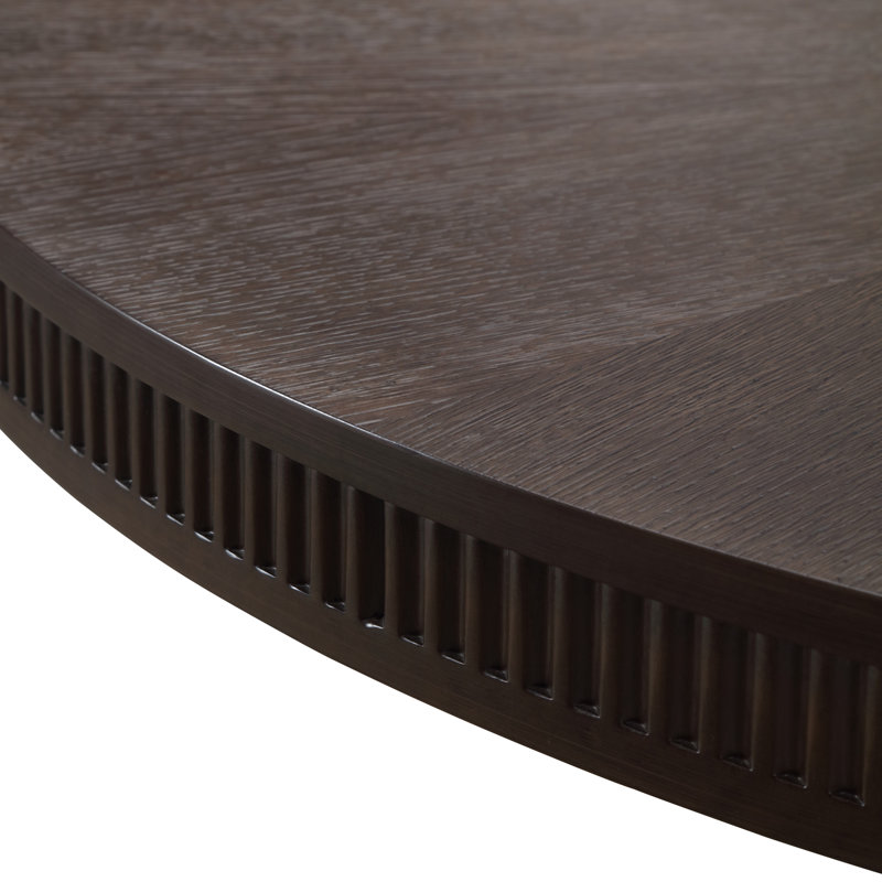 West Kensington Oval Dining Table, Espresso Wood