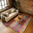 Premium Machine Washable Mayfield AMF1910 Stripes Rug-1812634119