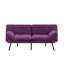 Canapé-lit futon convertible 70,87 po - mauve-47046669