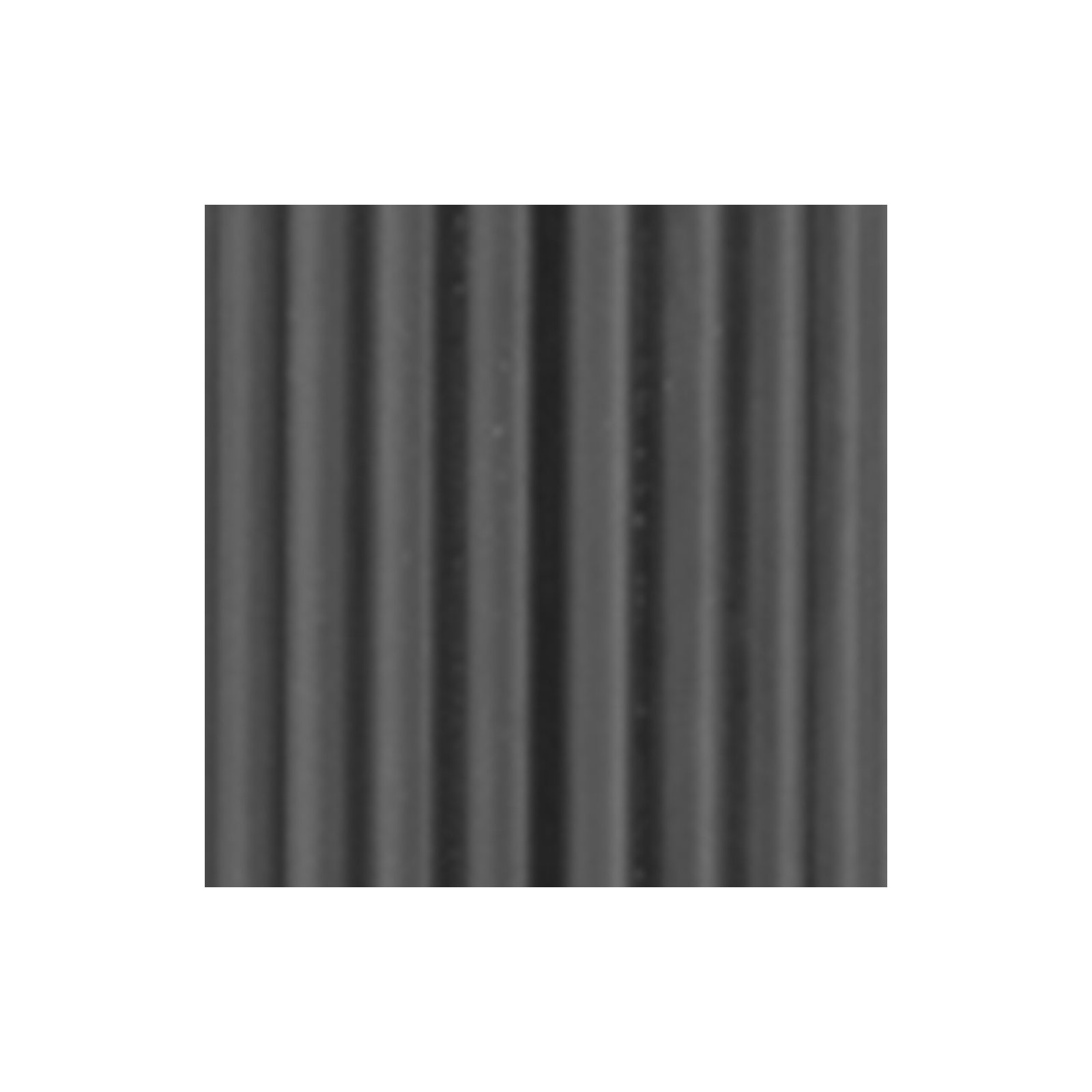 Grecian Collenette Unscented Taper Candle, 7" H x 1.25" W x 1.25" D, Stone
