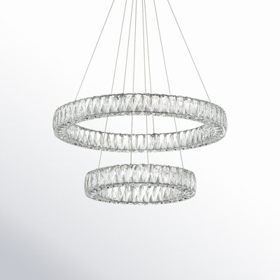 Adela Dimmable Tiered Chandelier