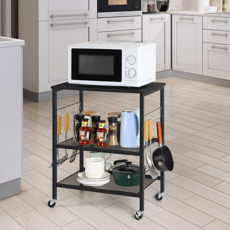 Kitchen Oven & Bread Rack Black
