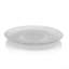 Assiette plate en verre doré Marquis-129984356