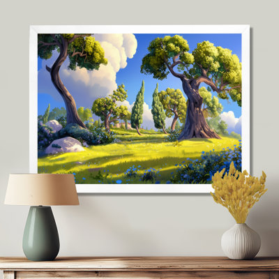 «The Swaying Cypress Pointillism X - Van Gogh», art mural