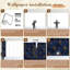 Papier peint adhésif auto-adhésif pour chambre à coucher Peel and Stick L 96 po x l 69 po-1209647877