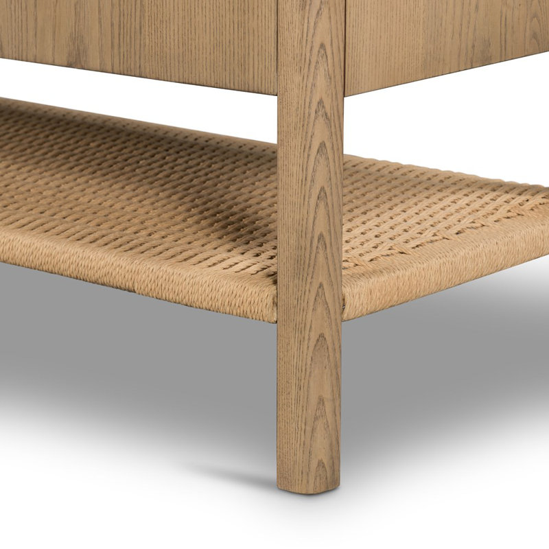 Zuma 72.25'' W Solid Wood Sideboard, Dune Ash