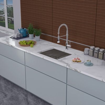 Undermount Single Bowl Stainless Steel Kitchen Sink