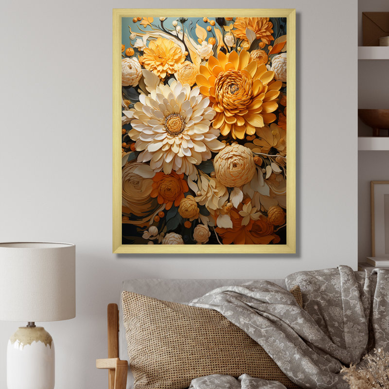 «Radiant Reverie Botanical III», reproduction d'art sur toile_106168, H 40 po x l 30 po x P 1,5 po