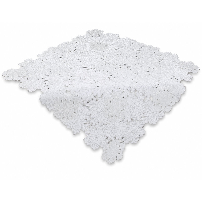 Shimmer Snowflake Table Topper