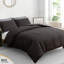 Soft Touch Reversible Duvet Cover Set with Secure Zipper & Corner Ties-124910937-122017723