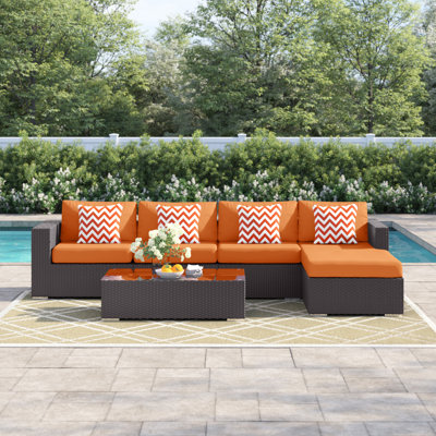 Elswick Sectional Seating Group with Cushions