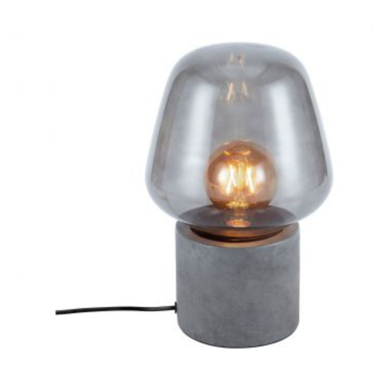 Wood Novelty Lamp, Grey