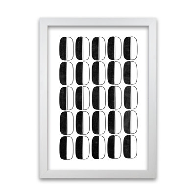 Abstract Coffee Beans Original - Print