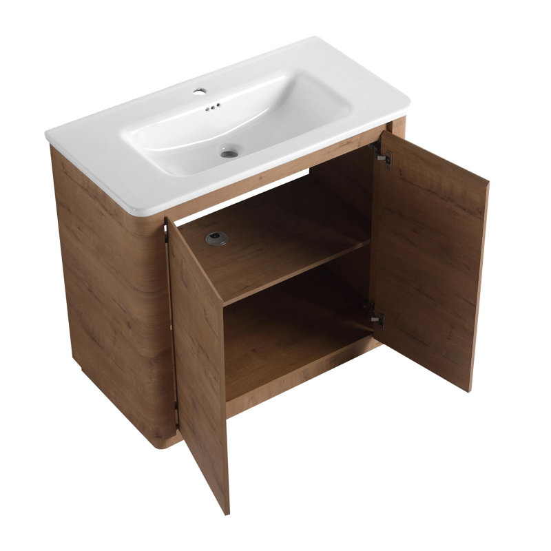 36" Freestanding Single Bathroom Vanity with Sink, 36"