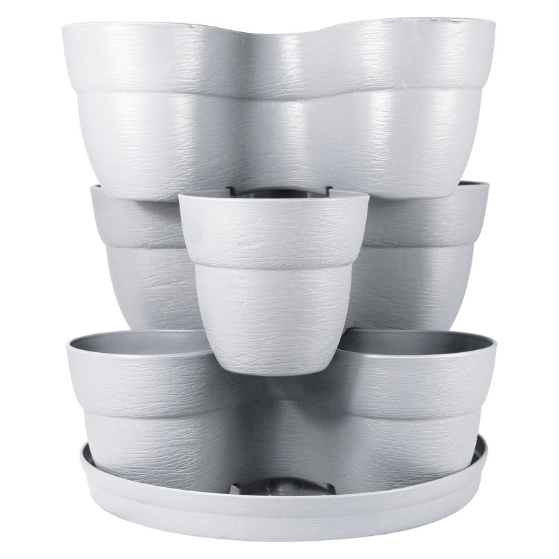Manac Pot Planter, White