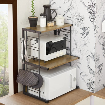 Kitchen Appliances Storage Shelf With 2 Shelves