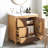 Mid-Century Modern Bathroom Vanity with Sink