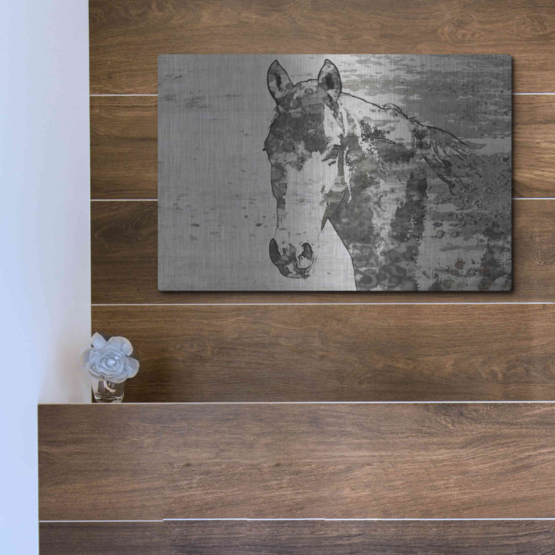"Portrait d'un cheval" par Irena Orlov, H 12 po x l 16 po