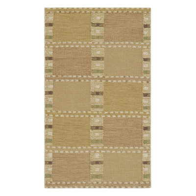 Scandinavian Wool Geometric Area Rug