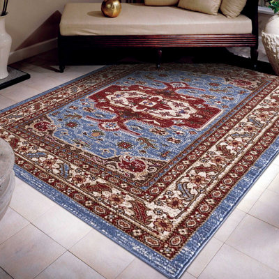 Tapis oriental rouge / bleu Wisconsin