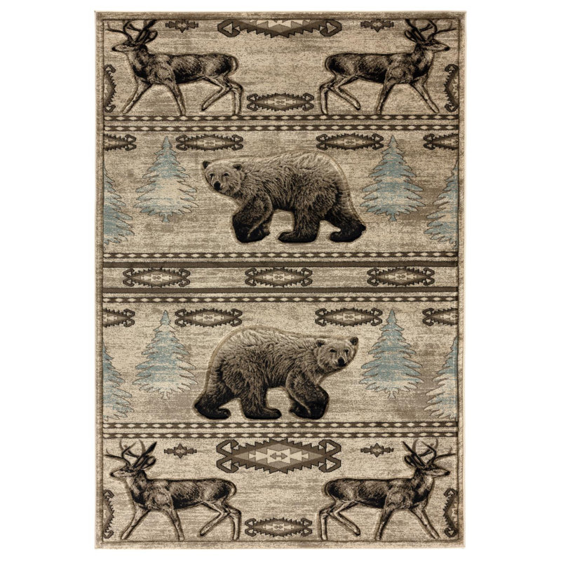 Shiflett Indoor Rug, Rectangle 3'9" x 5'9"