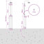 Outdoor Shower and Footwash Spout-131649690