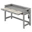Ensemble de table et chaises de cuisine de style rÃ©tro avec 3 tiroirs de rangement-71148856