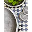 Metal Round 4 Piece Coaster Set