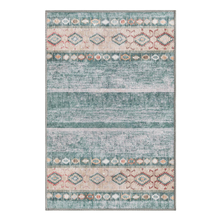 Arvene Chenille Geometric Indoor Rug