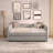 Daybed with Trundle Upholstered Tufted Sofa Bed, Full Size, Boucle Fabric,(83"x58.5"x29.5")-1764002192