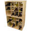 Santel Floor Wine Bottle Rack Flamed-332187292