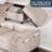 79" Upholstered L-Shaped Sofa with Ottoman -983497910