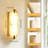 Modern Natural Alabaster Wall Sconce With 3-color Dimmable Led